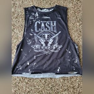 Johnny Cash Muscle Tee